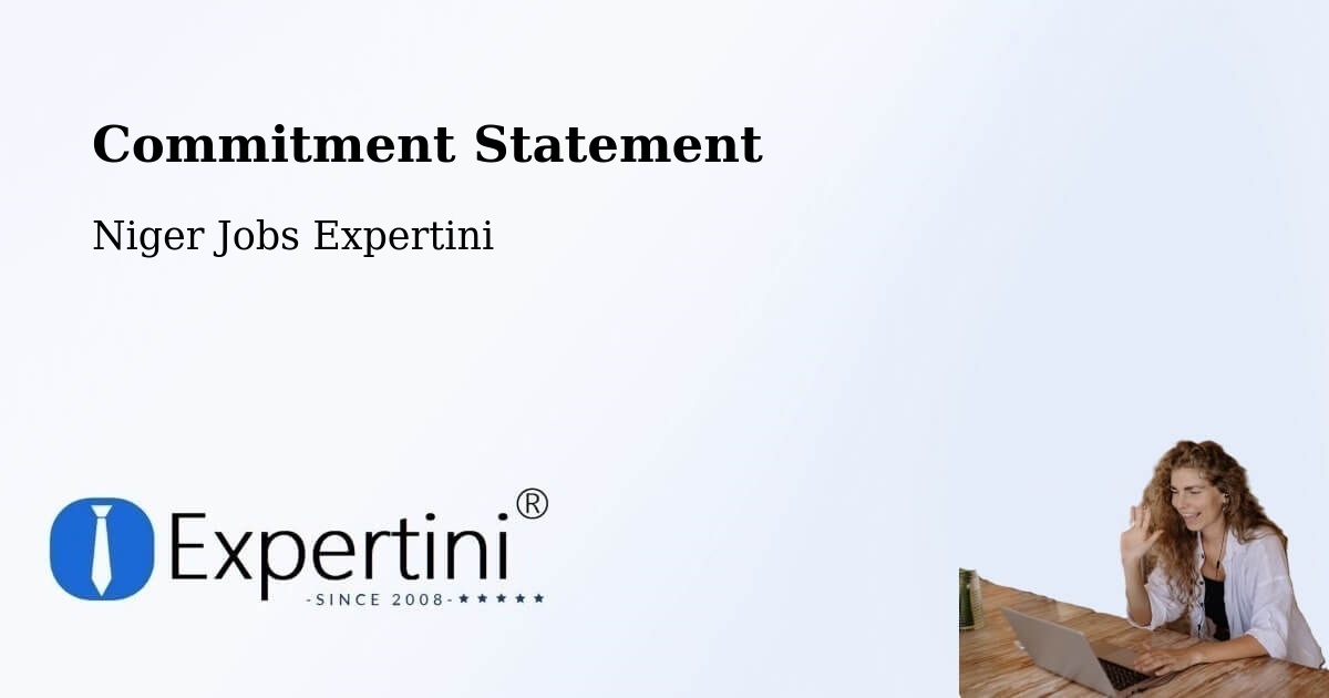 Corporate Commitment – Balleyara - Niger Jobs Expertini